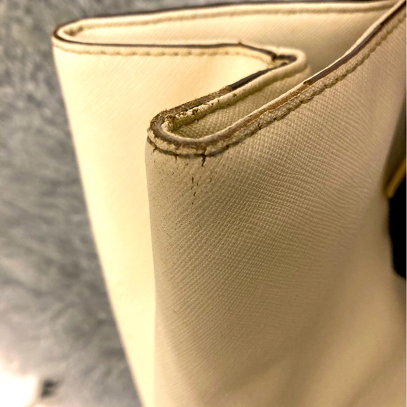 Kate Spade Cove Street Airel Colorblock Cow Leather Tote, Pebble/black - Picture 14 of 16